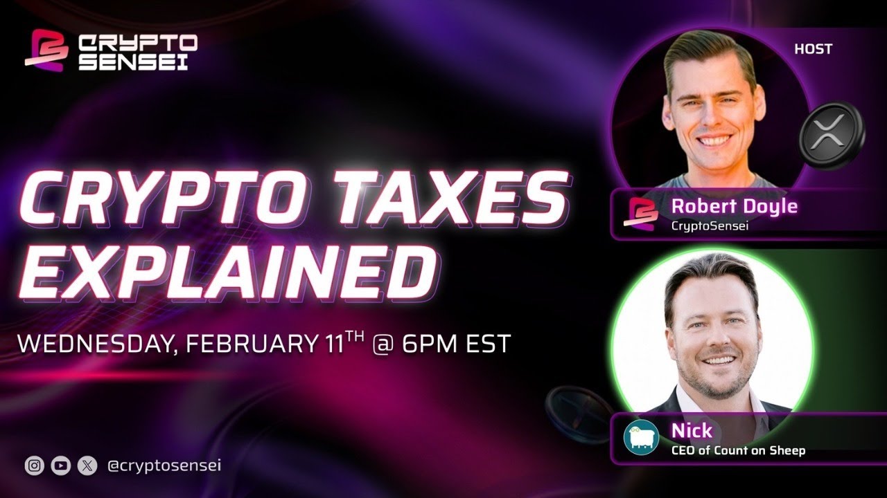 🔴 LIVE: XRP Tax Traps | 1099‑DA, Cost Basis Mistakes & Legal Tips w/ Nick Bjorn from Count on Sheep