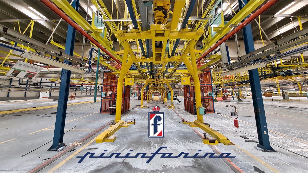 IMMENSO STABILIMENTO PININFARINA ABBANDONATO: GUARDATE COSA TROVIAMO