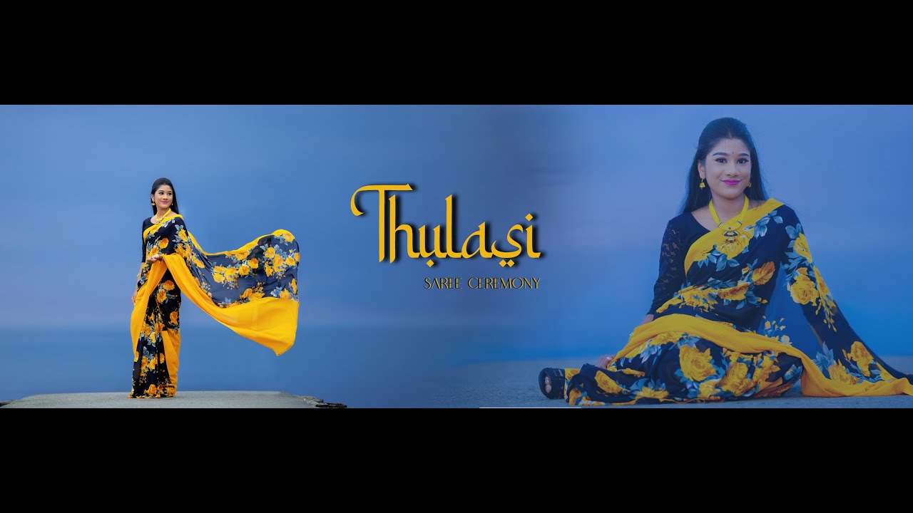 Thulasi Saree Ceremony outdoor  ..