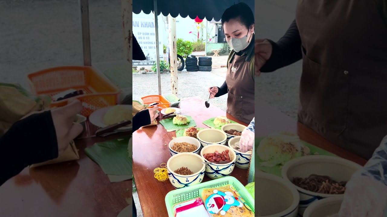 Xôi Xéo ngon khúc Đông Thuận Bình Minh Vĩnh Long #xôixeo #bìnhminh #vĩnhlong #ănsang 