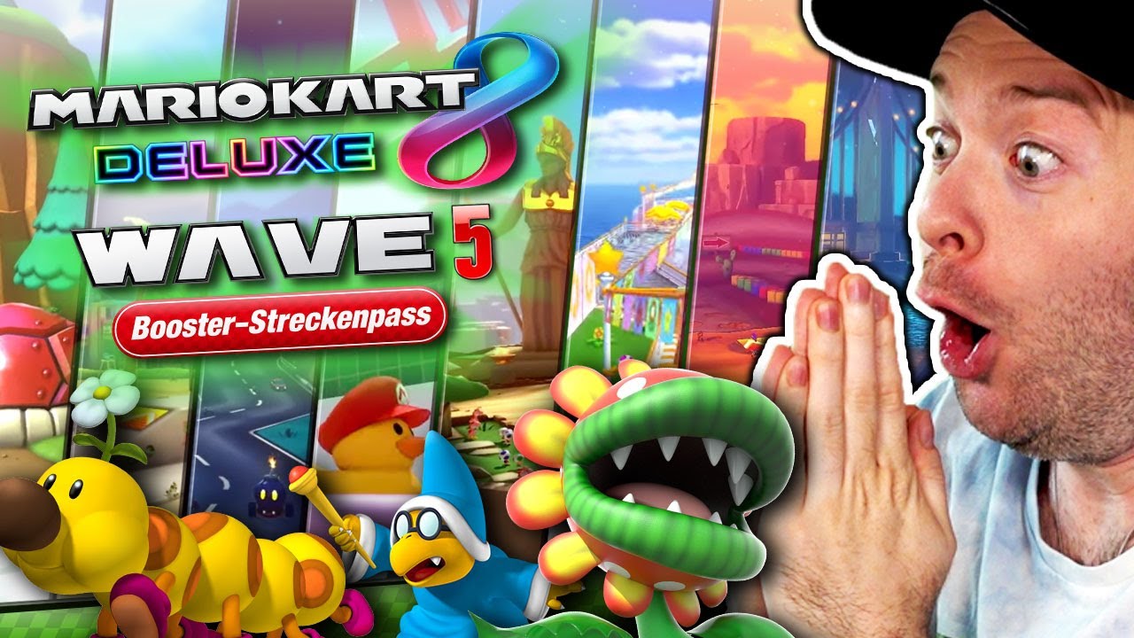 MARIO KART 8 DELUXE BOOSTER-STRECKENPASS Welle 5 Trailer 🎇 Domtendo Reaktion