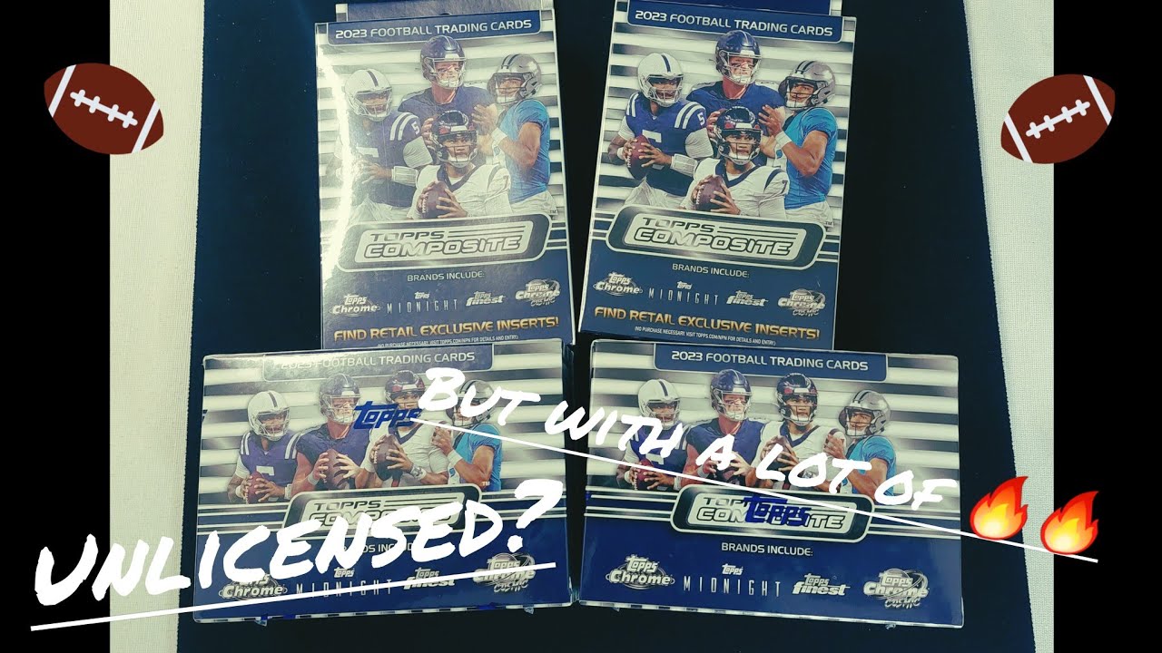 2023-24 Topps Composite Football - Hanger and Blaster Boxes Review 🔥 🏈 Nice rookie pull!