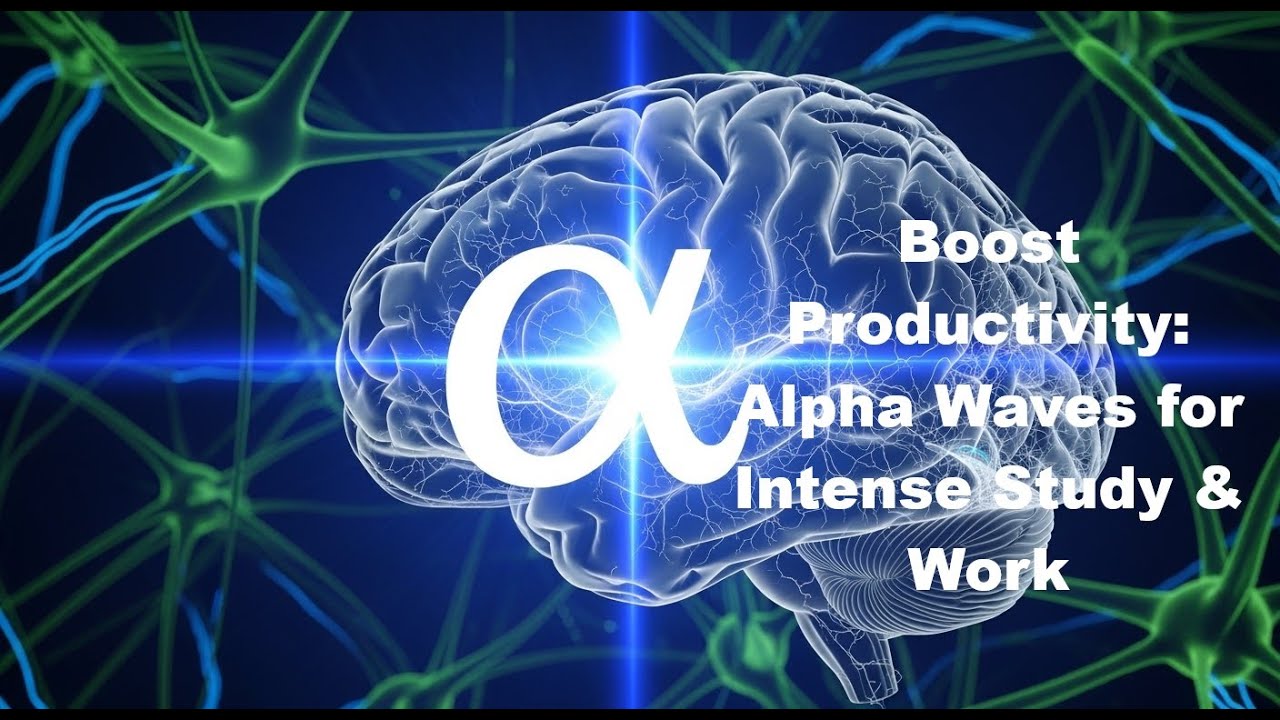 Boost Productivity: Alpha Waves for Intense Study & Work #binauralbeats #productivity  #studymusic