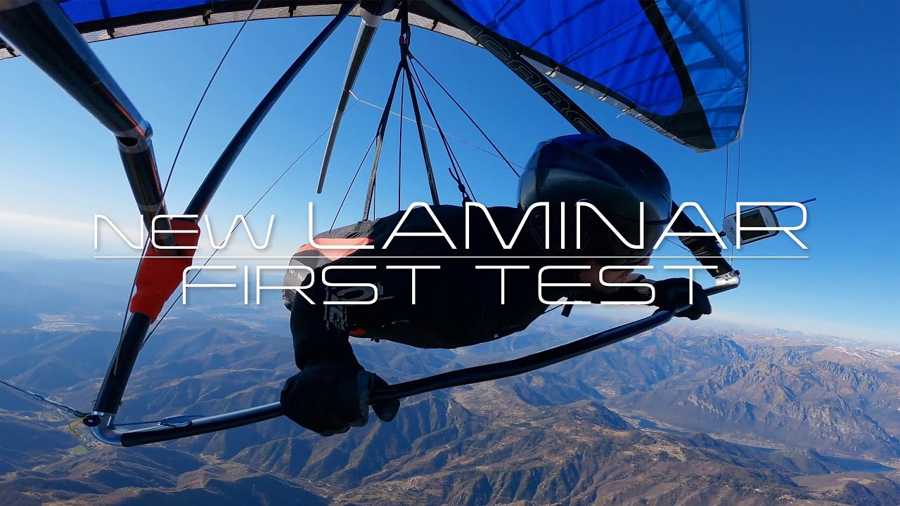 [ 4K ] New Laminar First test ( Hang Gliding )