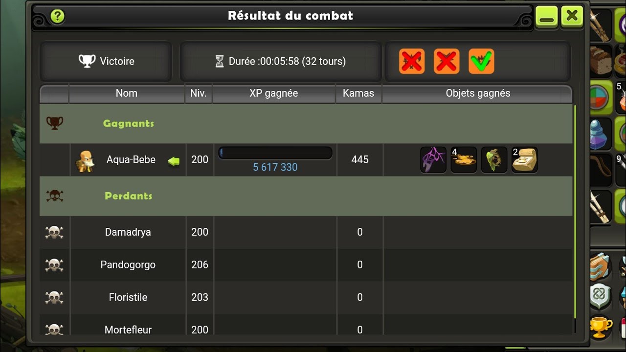[Dofus Touch] Solotage damadrya en enutrof