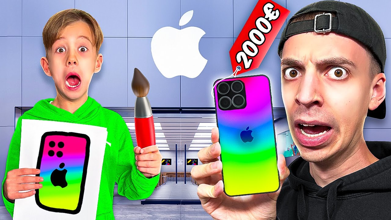 Ich muss ALLES KAUFEN was KLEINER JUNGE ZEICHNET *EXTREM TEUER* 😭