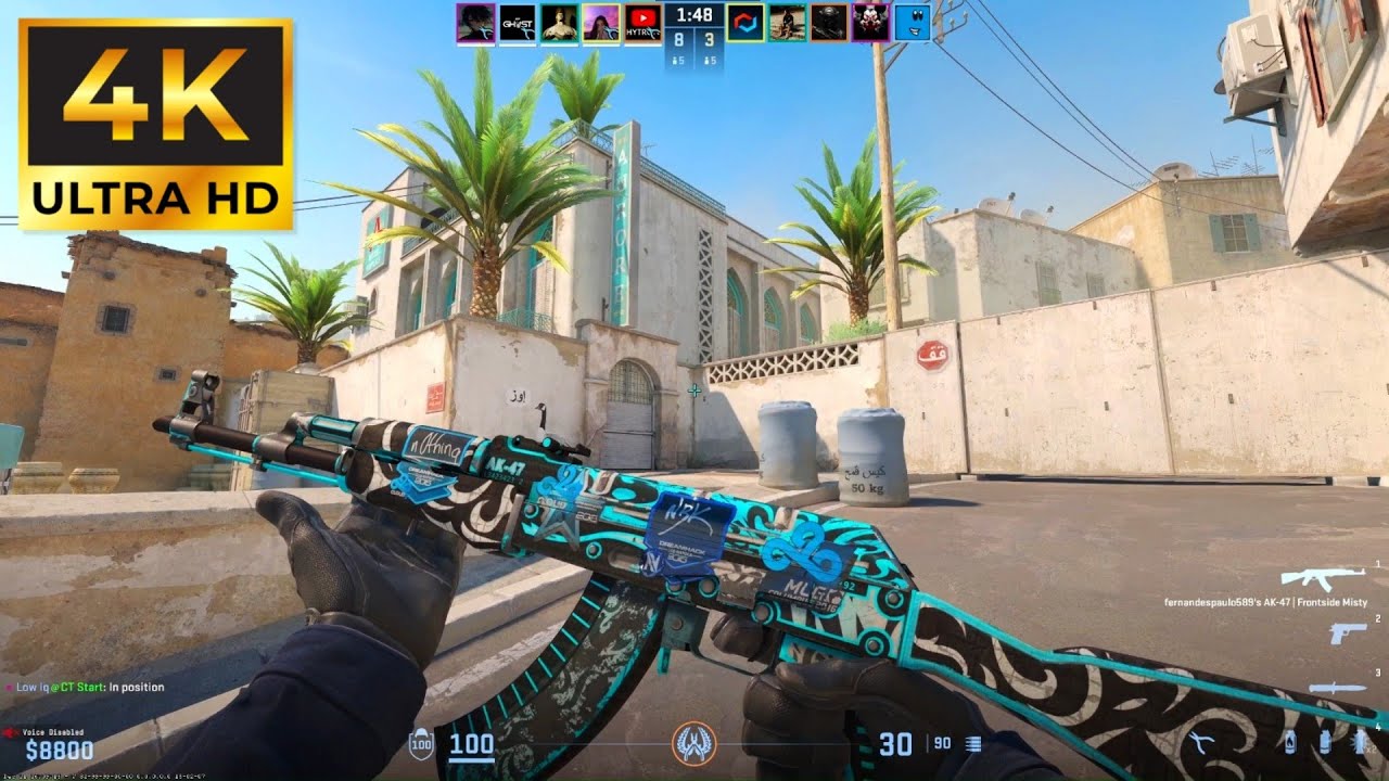 Counter Strike 2 Best Gameplay 4K (No Commentary)