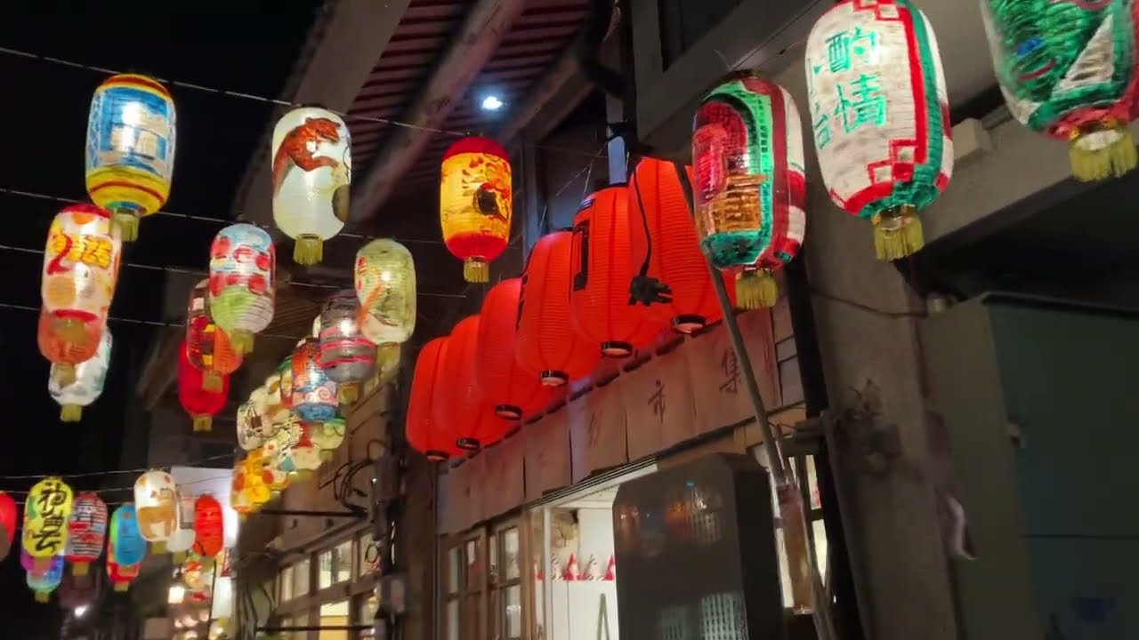 【台湾 Taiwan】台南の清代からの町の名残を感じられる街「神農老街」に行ってみた！提灯やギャラリー、オシャレなバー等落ち着いた雰囲気の風情のある通りを通ると昔にタイムスリップしたような気分@台南