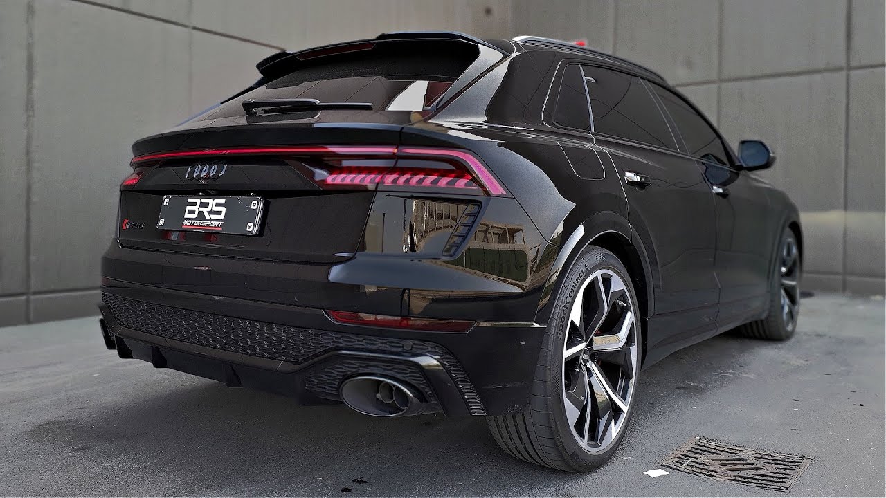 2021 Audi RS Q8 (700HP) with Capristo OPF Delete Exhaust | BRUTAL V8 Sounds 🖤