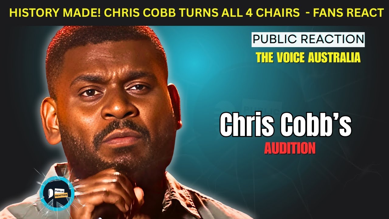 Public Reacts to Chris Cobb’s Historic 4-Chair Turn! | The Voice Australia 2025