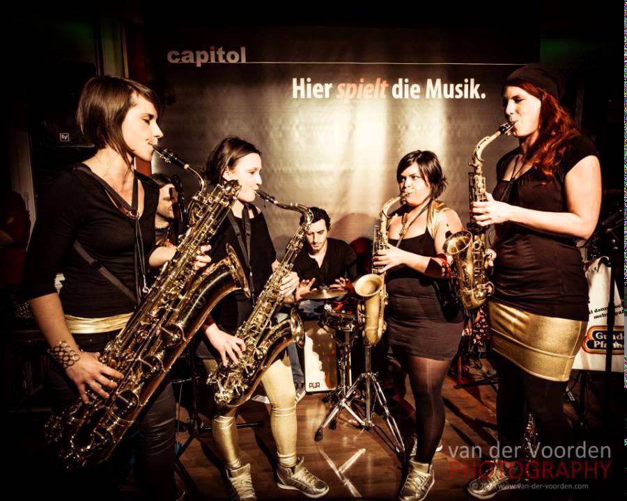 Saxophonquartett FAMDÜSAX aus Mannheim - Pick Up the Pieces