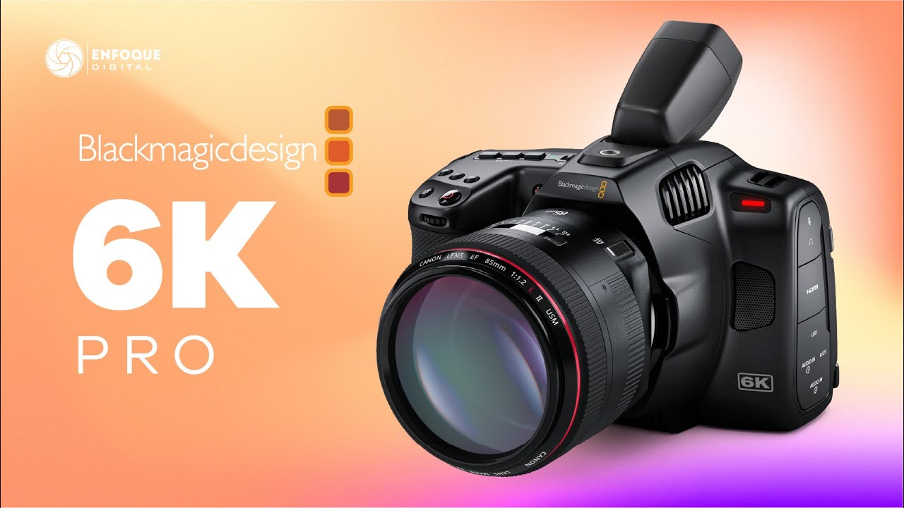 Unboxing Blackmagic Pocket Cinema 6k pro(En Espa&ntilde;ol) - Enfoque Digital