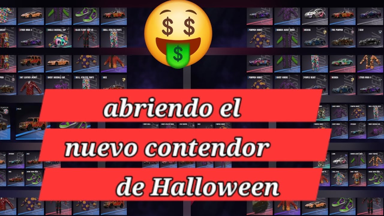 Abriendo el contenedor de Halloween 2025 en drive zone online 