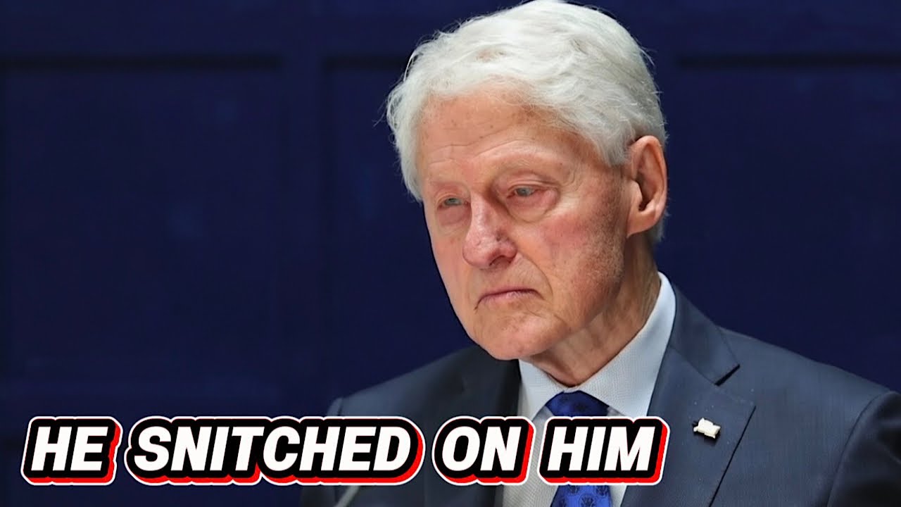 Bill Clinton Nervously reveals Too much and decides to SNITCH