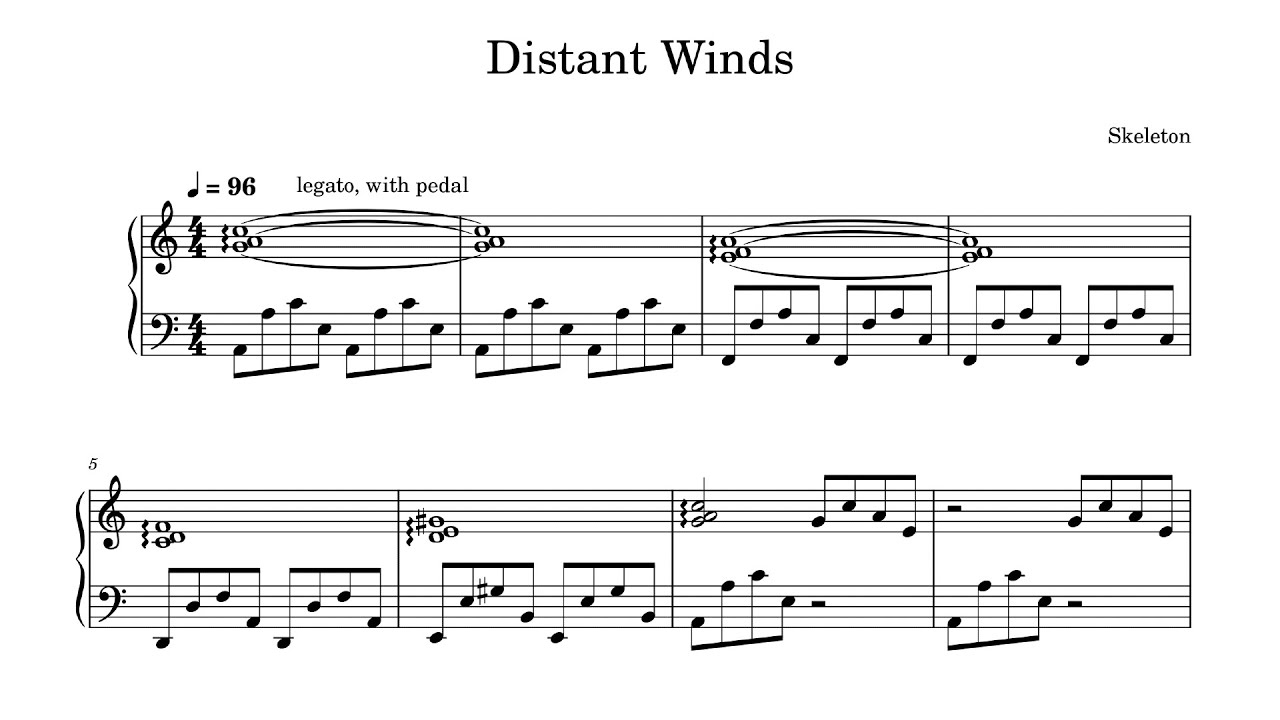 Distant Winds | Original Composition for Piano