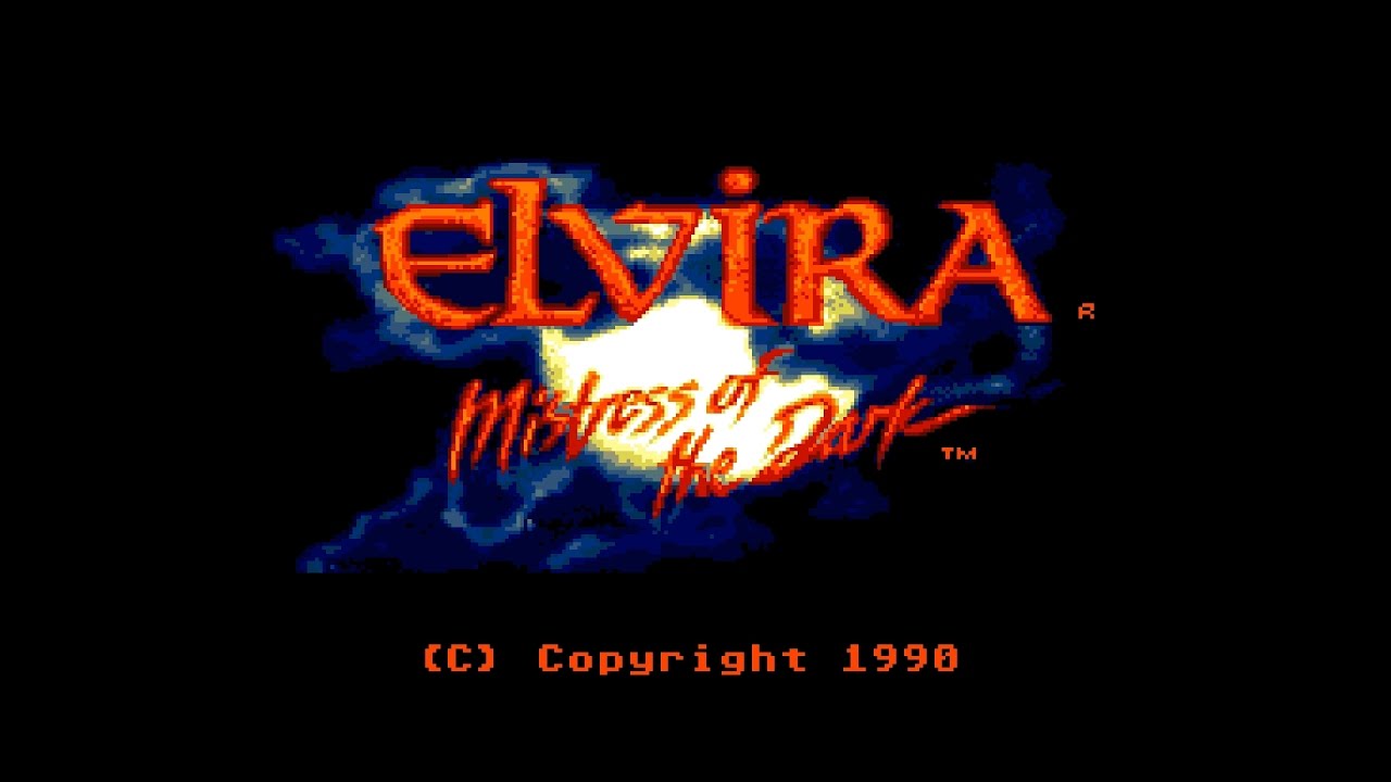Elvira: Mistress of the Dark (Amiga 50Hz) - Intro