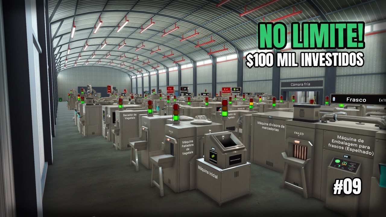 FÁBRICA NO LIMITE?! 😳 EXPANDIMOS… MAS FALTA ESPAÇO! | Food Processing Simulator #09