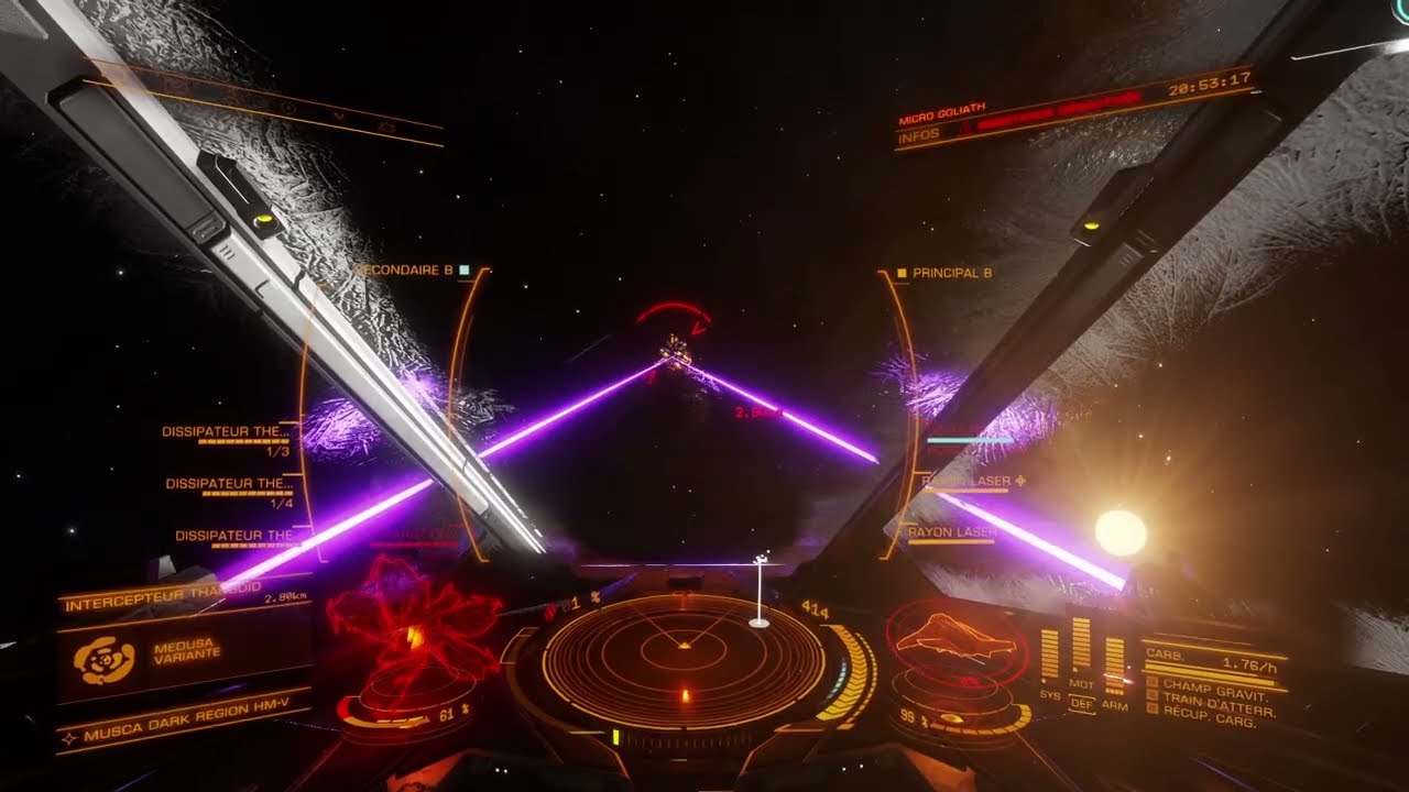 Elite Dangerous - Medusa vs Kestrel MkII