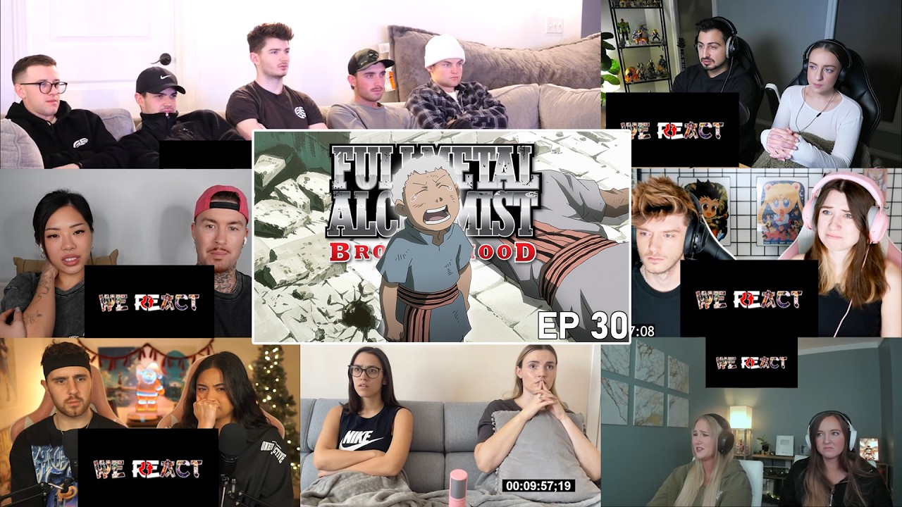 Fullmetal Alchemist Brotherhood Episode 30 | Reaction Mashup