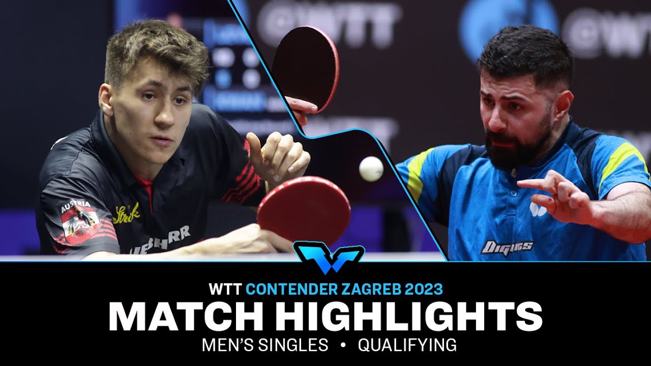 Andreas Levenko vs Nima Alamian | MS Qual | WTT Contender Zagreb 2023