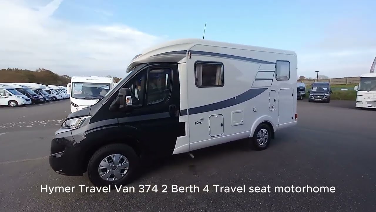 Hymer Travel Van 374 2 Berth 4 Travel seat motorhome