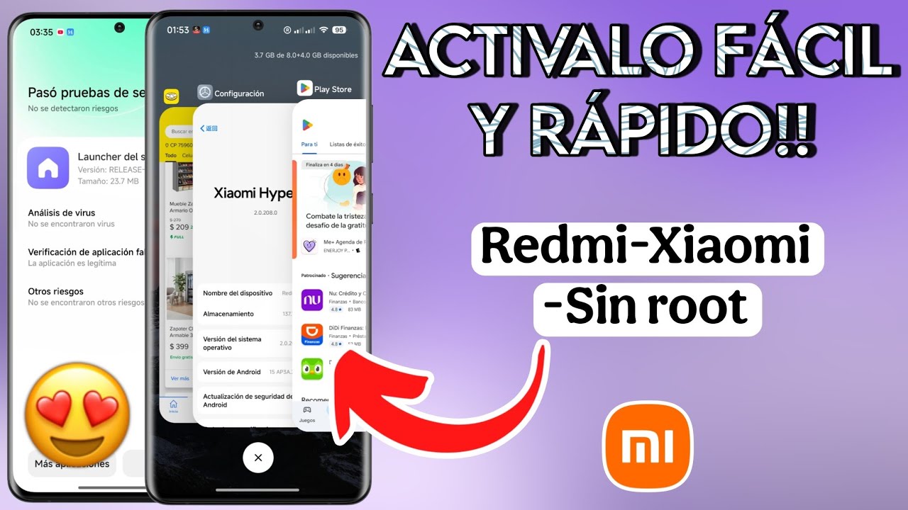INSTALA LA MULTITAREA IOS EN CUALQUIER XIAOMI, REDMI CON HYPEROS😍