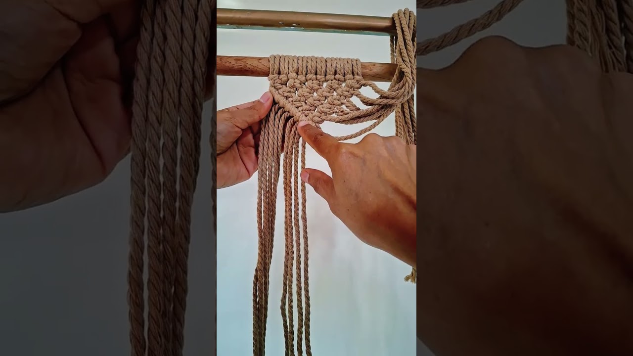 Nudos básicos en macramé 