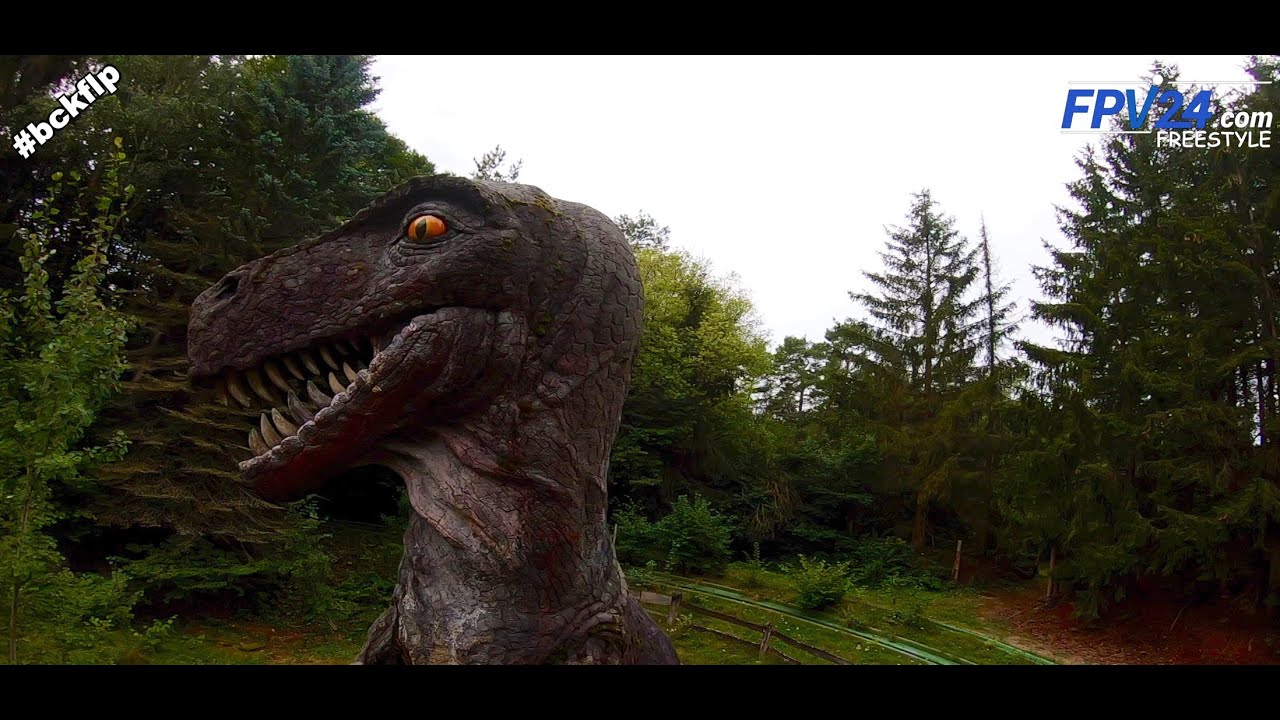 Armattan Marmotte 4S around the Dinos in Kansas City (Fränkisches Wunderland) #justRAW