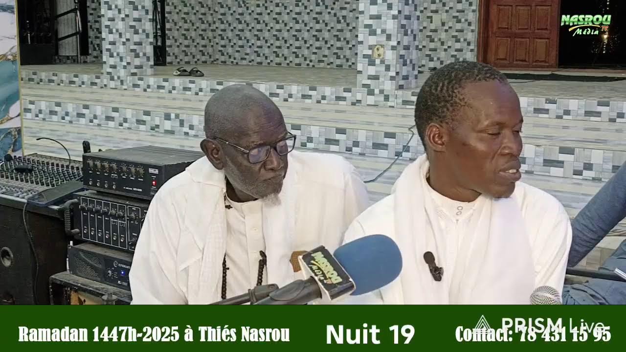 Live streaming of NASROU TV média Vivification du Moi de Ramadane Chez Serigne Assane kane Nasrou