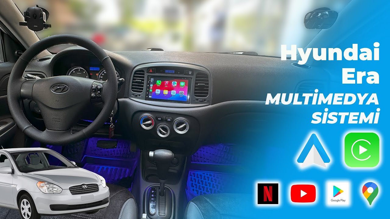 HYUNDAİ ERA ➡  CARPLAY & ANDROİDAUTO DESTEKLİ ANDROİD MULTİMEDYA SİSTEMİ 22-1411