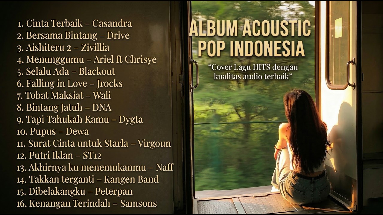 Kumpulan Cover Akustik Terbaik (Peterpan, Dewa, Naff) - Full Album Pop Hits