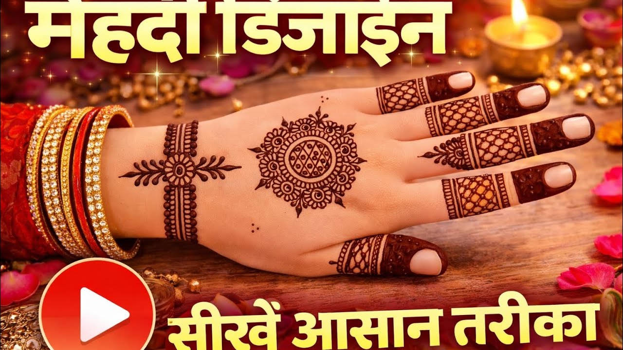 Arabic mehandi design#youtube# video 
