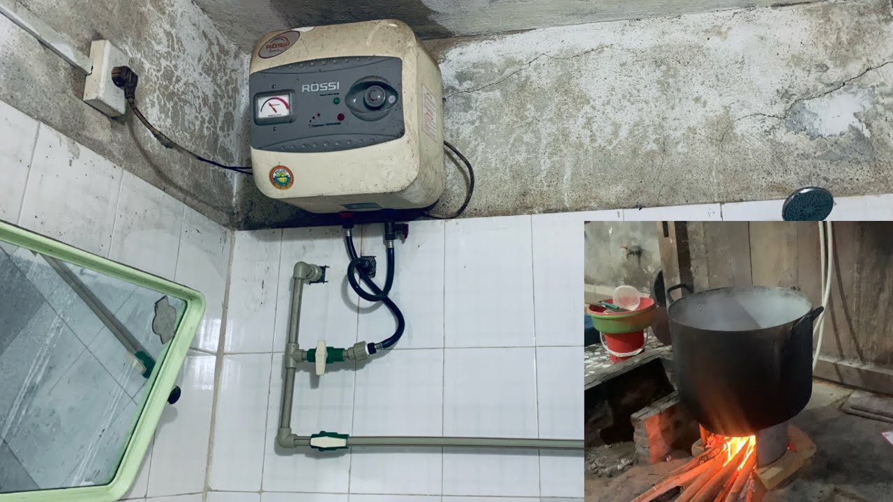 Lắp đặt bếp đun củi nóng lạnh kết cấu vào bình nóng lạnh điện cho bà con dân tộc Dao đỏ Yên Bái!