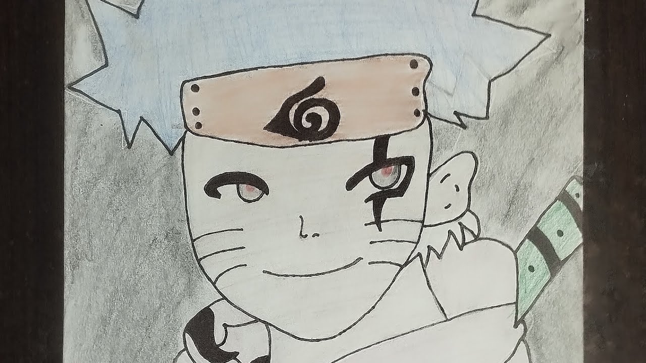 Step by step drawing of Naruto the enime 😃😱😱👍👆. For beginners