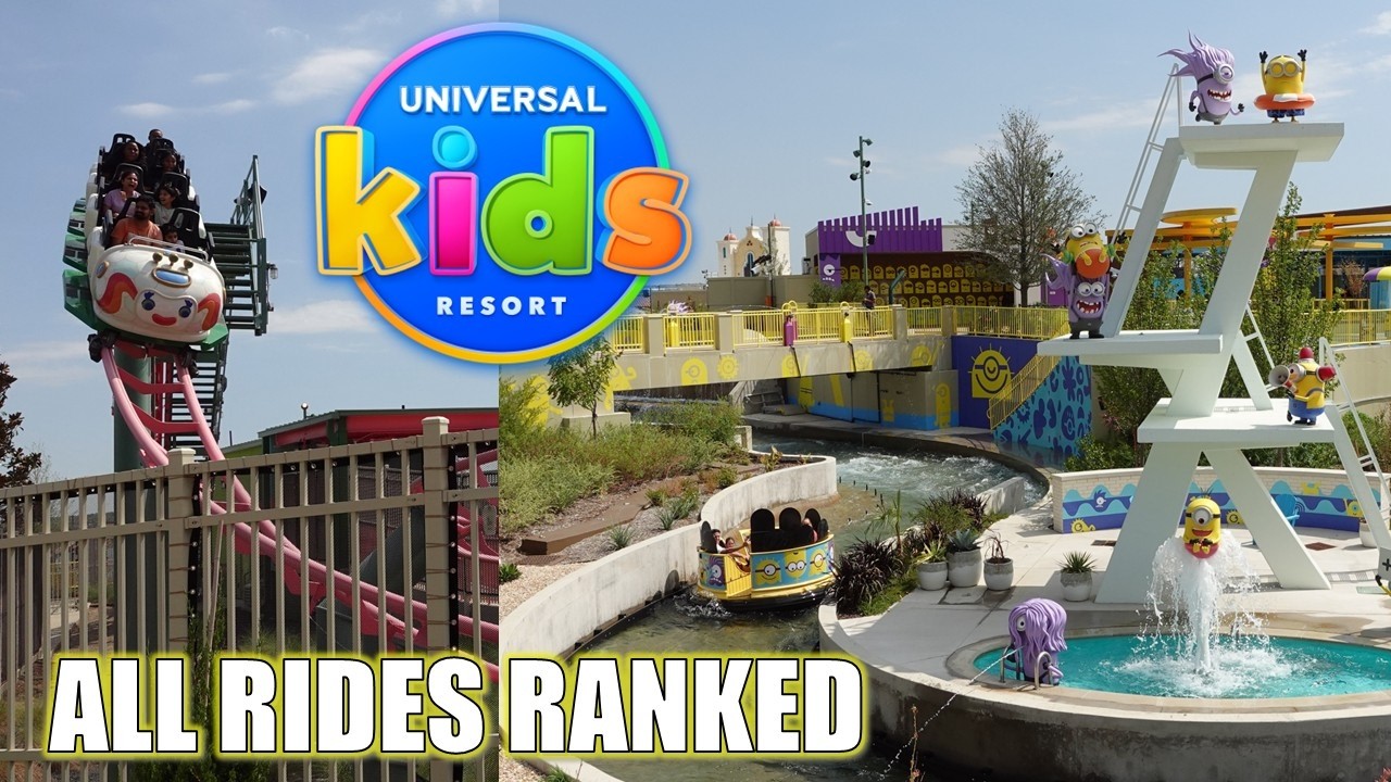 Лучшие аттракционы в Universal Kids Resort