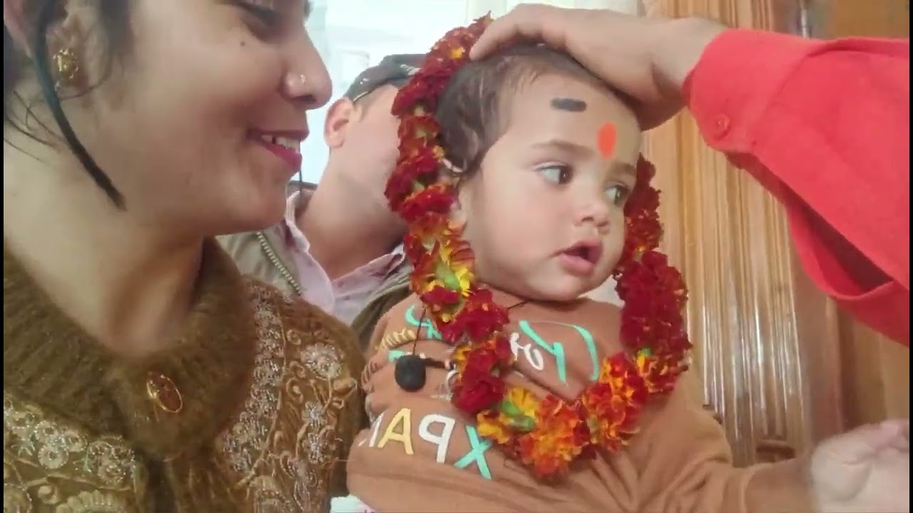 #Hanuman #Video Dekhiye Dosto Nanhi Si Pari Apne Janm Din Par Shree Hanuman Ji Ka Pooja Karate Huye 