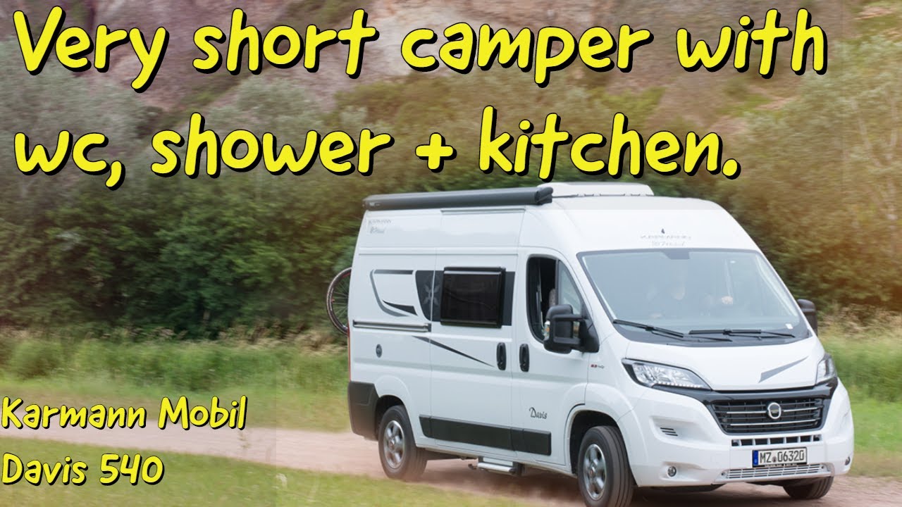 Tiny RV with bathroom : Karmann Mobil Davis 540 camper van