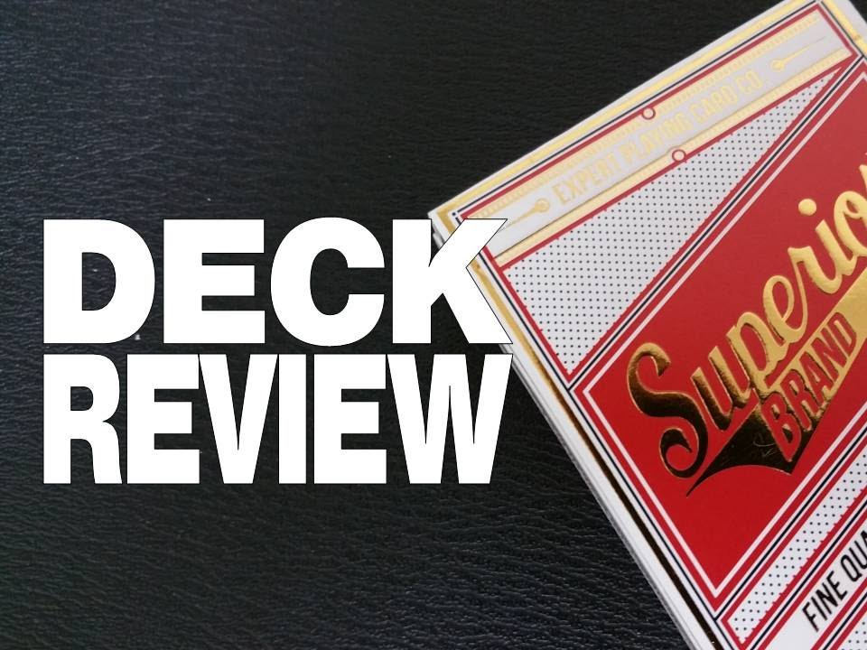 Deck Review - Superior Playing Cards - Expert