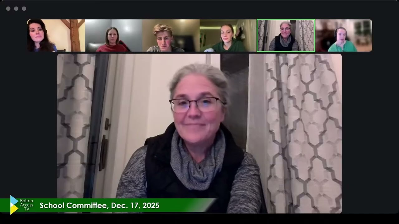 Nashoba Reg School Committee, Dec 17, 2025