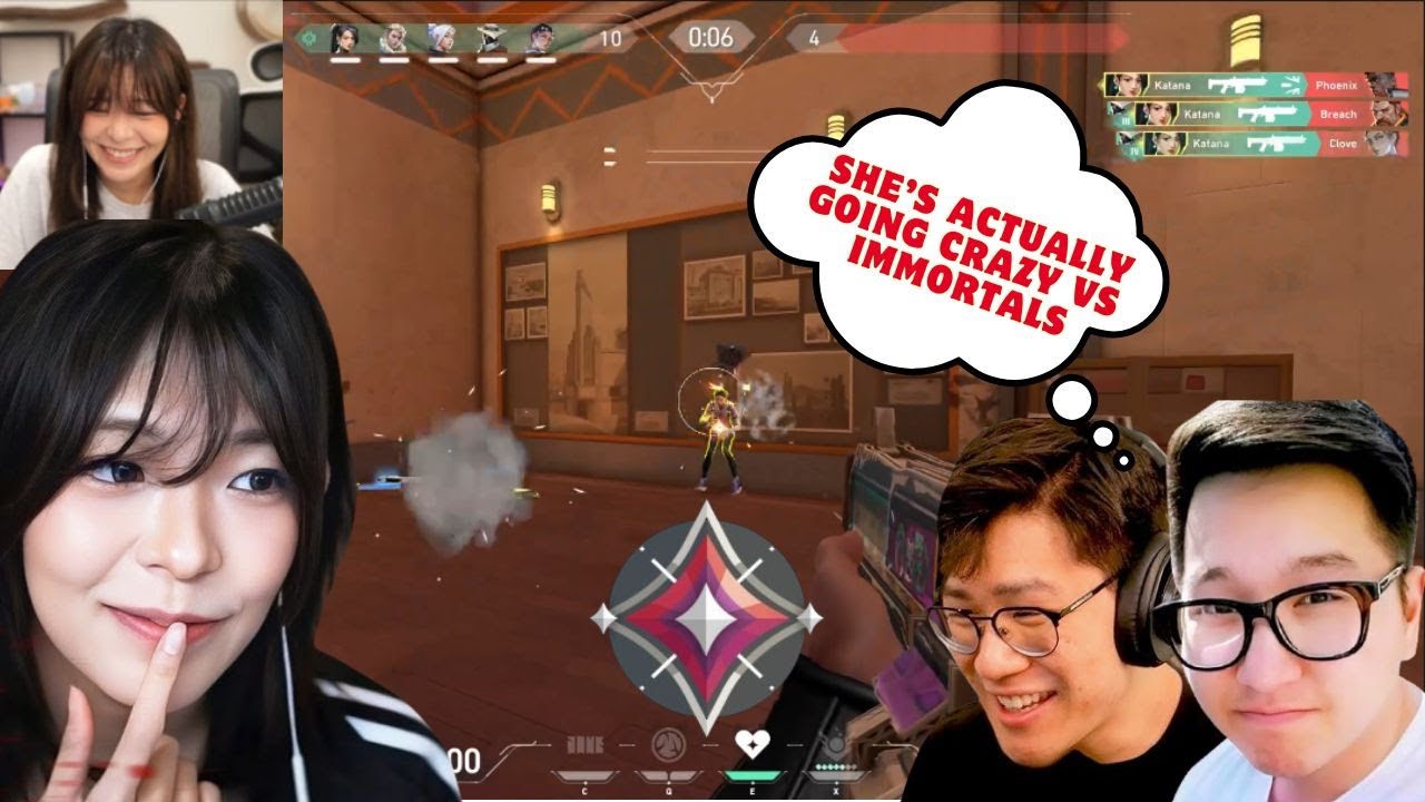 Kkatamina Going Crazy in Immortal Lobbies! Definitely can Keep Up ft Abe HJjune Balls Fire