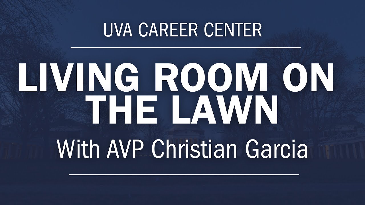 Living Room on the Lawn with Host Christian Garcia ft. Dean Nicole Hall | UVA 🛋️💙🧡