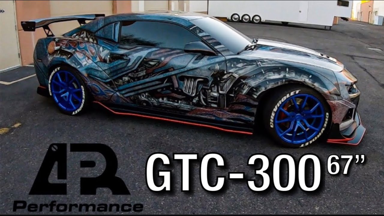 INSTALLED APR GTC-300 WING ON MY CAMARO | UNBOX/POV