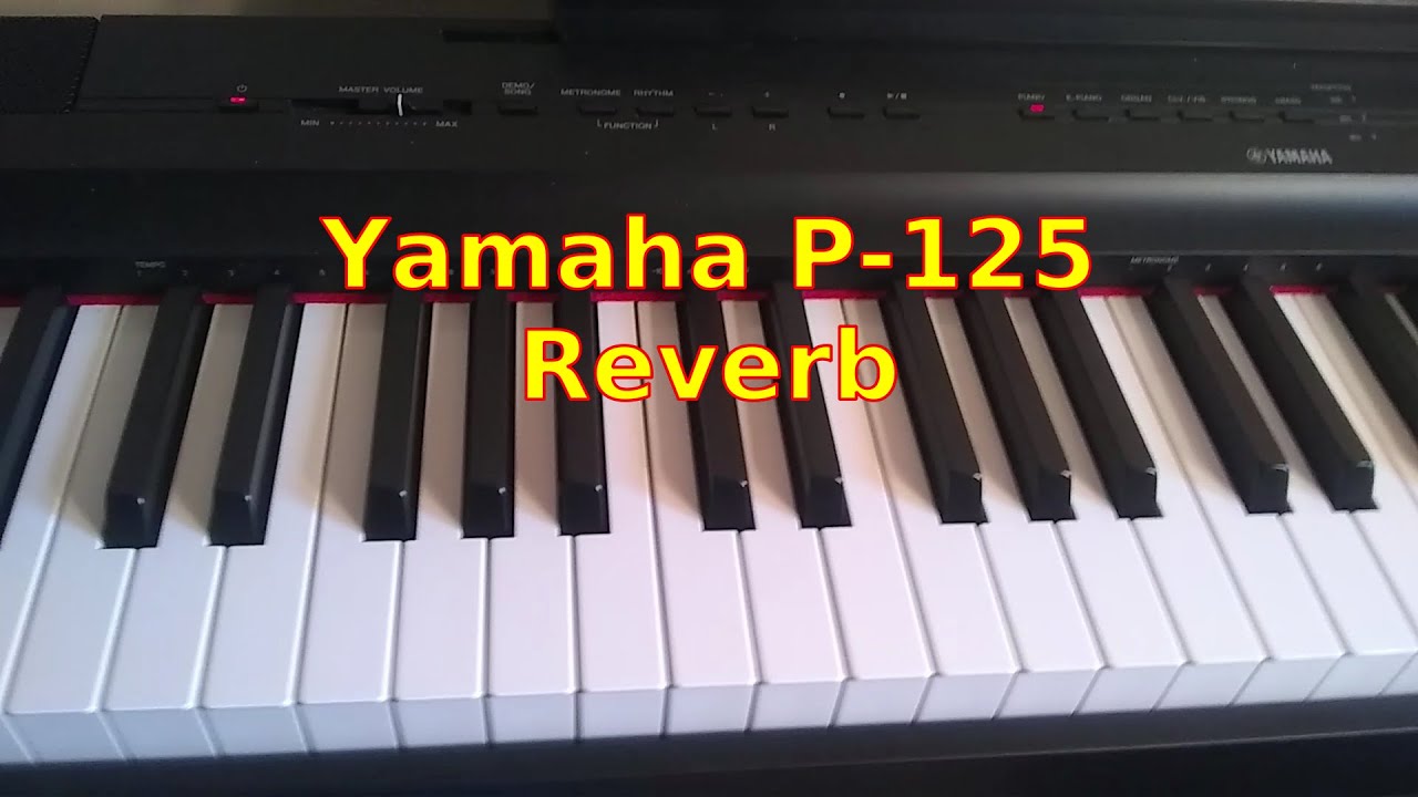 Yamaha P-125 Reverb