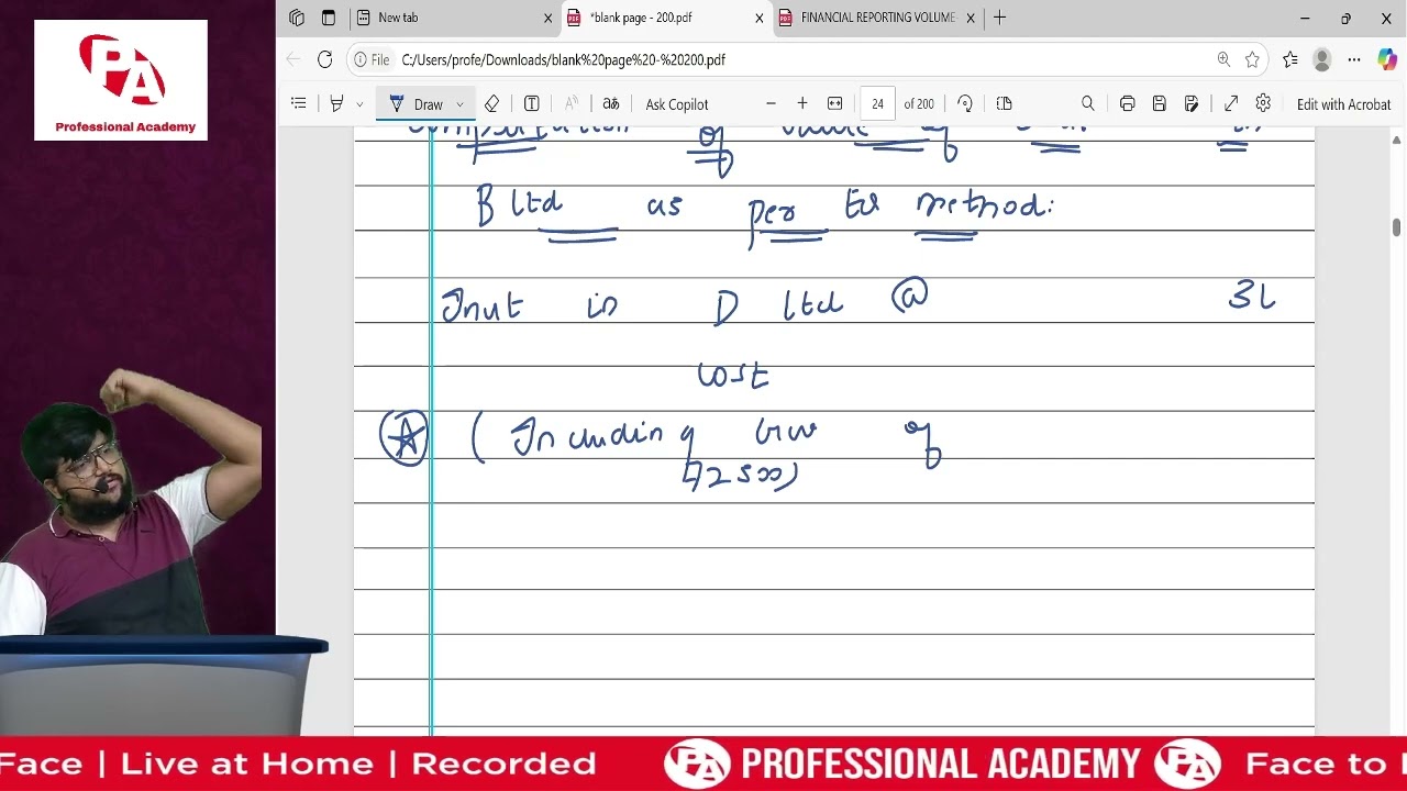 CA Final May 25 | Andheri | FR | 21 May 2025 | Prof. Aditya Sharma