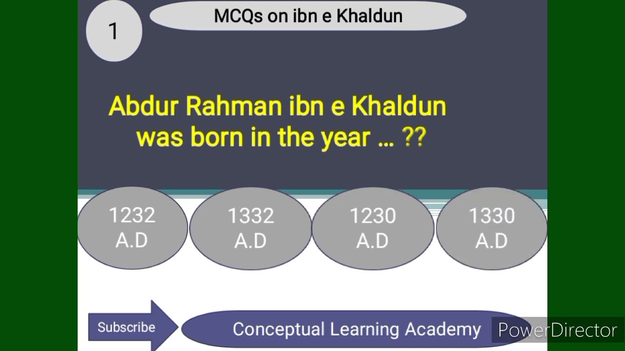 Mcqs on Muslim philosophers P-2 | ibne Khaldun | AL Mawardi | #khaldun #Mawardi #politicalscience
