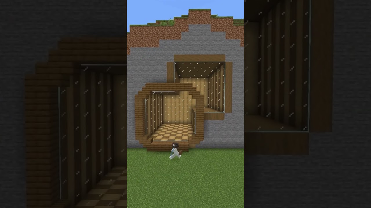 Minecraft dağ evi yapımı. #minecraft #minecraftshorts #minecraftpe #minecraftmemes #minecraftanimati