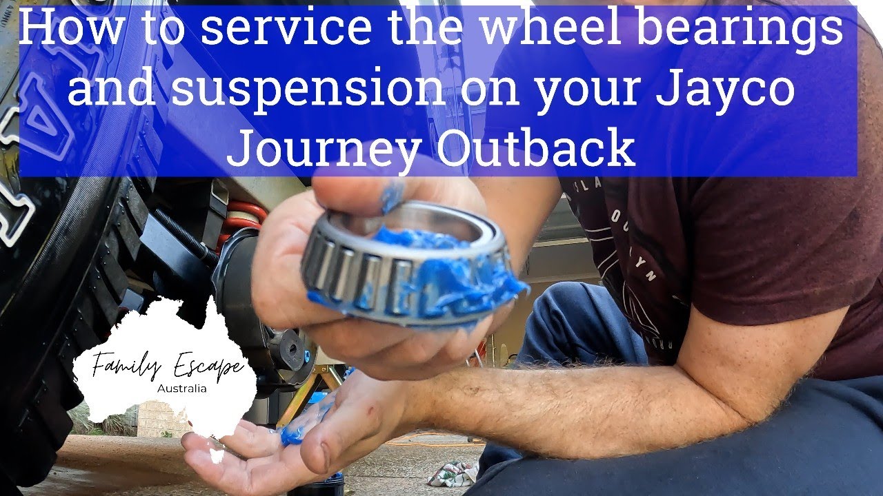 Jayco Journey Outback ALKO Wheel Bearing & Suspension Servicing