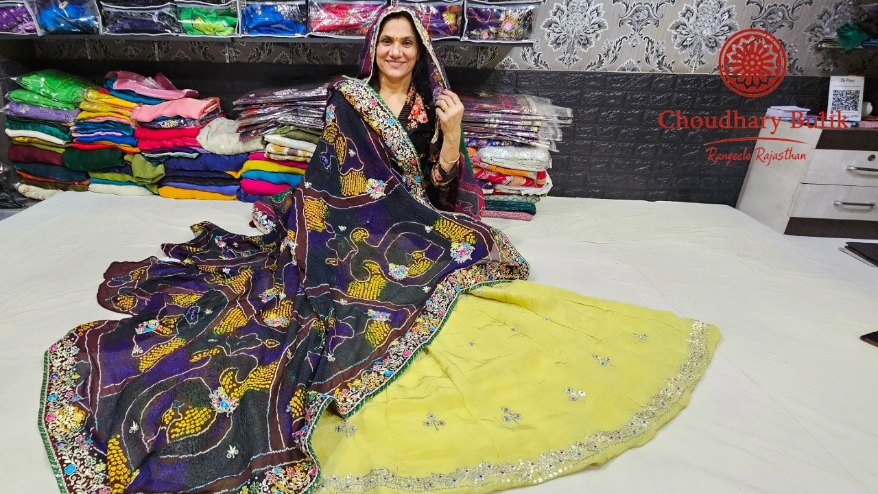 सबसे खूबसूरत ओढ़ना डिज़ाइन 😍 नया हैंडवर्क | कीमत जानकर खुश हो जाओगे!