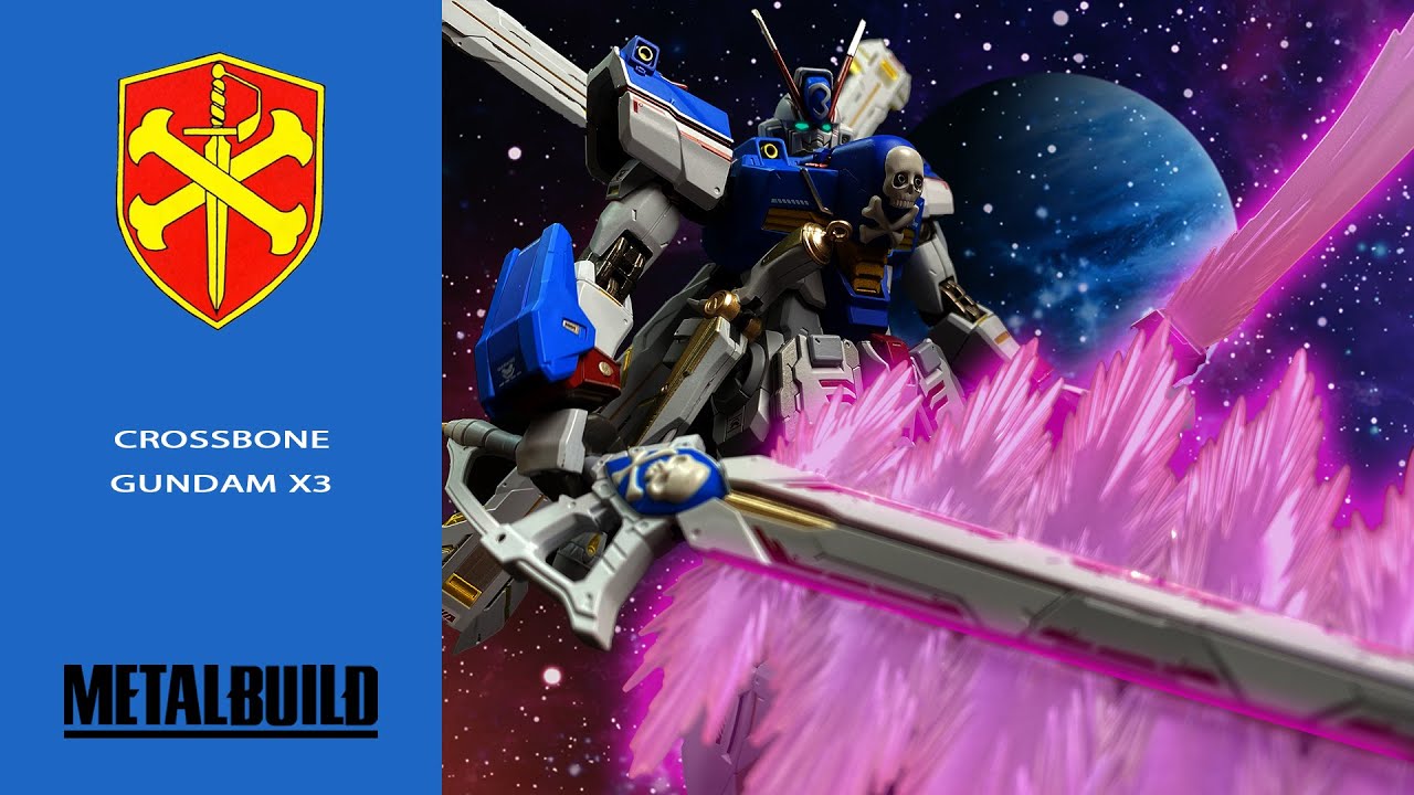 [METAL BUILD メタルビルド] CROSSBONES GUNDAM X3 クロスボーン・ガンダムX3