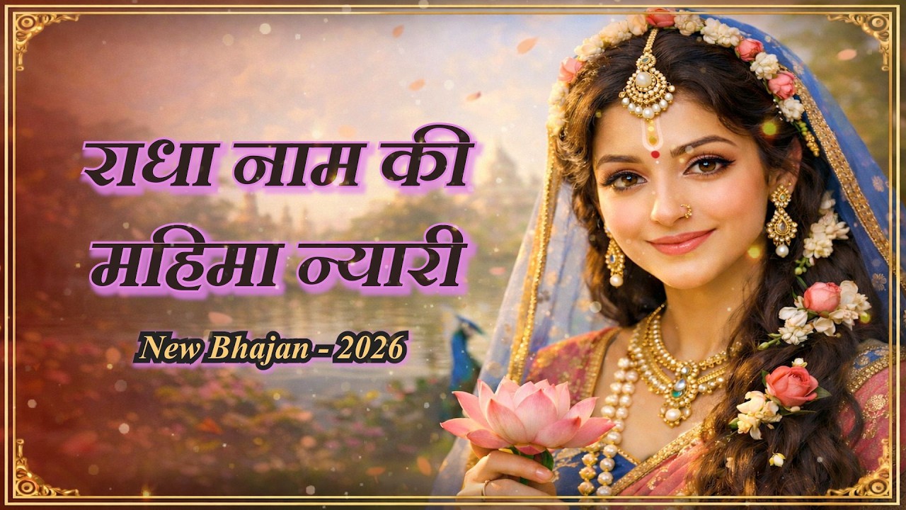 Radha Naam Ki Mahima Nyari | राधा नाम की महिमा न्यारी | New Radha Rani Bhajan 2026 | Vaikunth Vibes